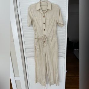 Marine Layer Women’s jumpsuit in Ecru
